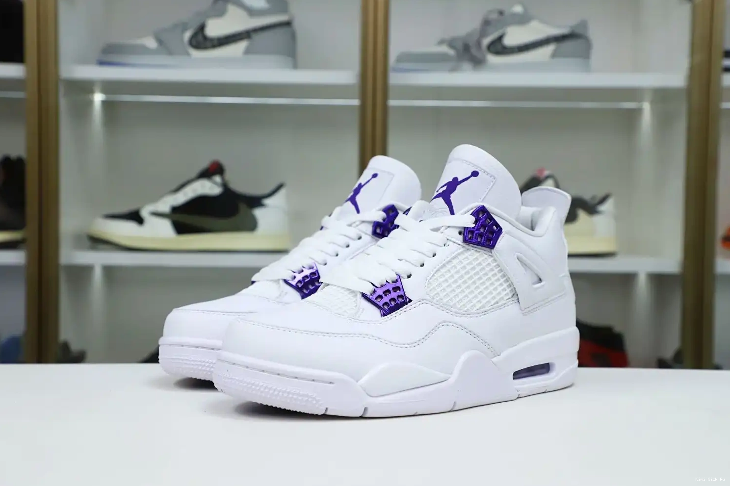 JORDAN METALLIC PURPLE 4 AIR Kimikick 0803